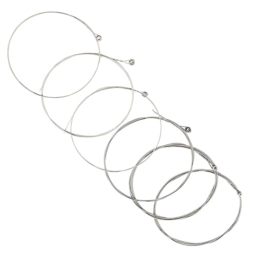 GOOHOCHY Stainless Steel Electric Guitar Strings Guitar String Replacement Set High Durability for Beginners and Pros