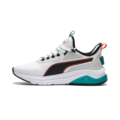 PUMA Mens Amplifier Slip On Sneakers Shoes Casual - White3