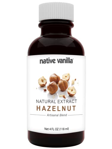 Native Vanilla - Pure Hazelnut Flavor - 4 Fl Oz...