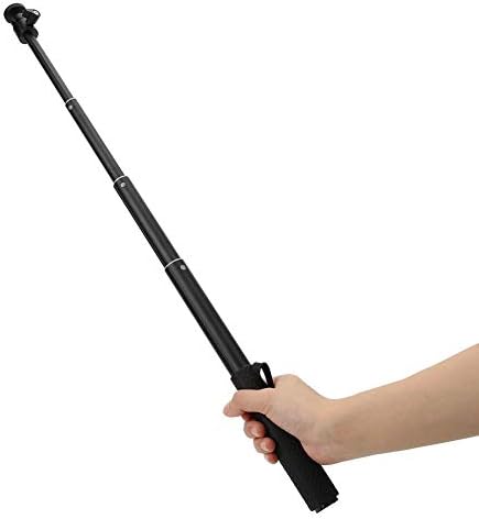 Miniatura 5 de 4 secciones portátil selfie stick telescópico y trípode soporte para selfie, bolígrafo selfie stick trípode para teléfono vlog grabación de video en