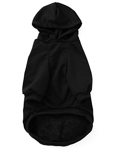 Coomour Halloween Dog Cat Skull Hoodies Glowing Skeleton Bones Costume Outfit For Dogs Cats (Xl) #TOP1