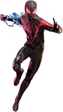 Hot Toys Miles Morales Upgraded Suit Spider-Man 2 VGM55 1/6 Scale Exclusive, Black