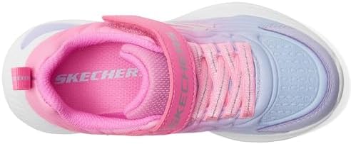 Skechers Kids Girls Jumpsters-Tech Sneaker, Pink/Lavender, 2 Little Kid | Image 1