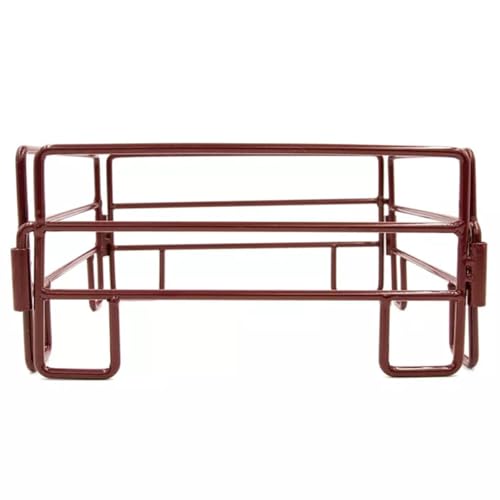 Little Buster Toys 4 Piece Panel Set Red – All-Metal Ranch Fencing Panels for 1:16 Scale – Collectible Corral Accessory Holiday Ranch Décor Western Display