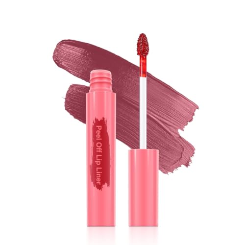 Image of Lip Liner Lip Stain Peel Off Lip Peel Off Stain Transfer Proof Mauve