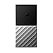 WD 256GB My Passport SSD Portable Storage - USB 3.1 - Black-Gray - WDBK3E2560PSL-WESN