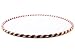 Weighted Hula Hoop for Exercise and Fitness - 42" Diameter Regular Adult