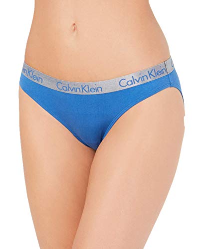 Calvin Klein Radiant Cotton Bikini (Dark Blue, XS)