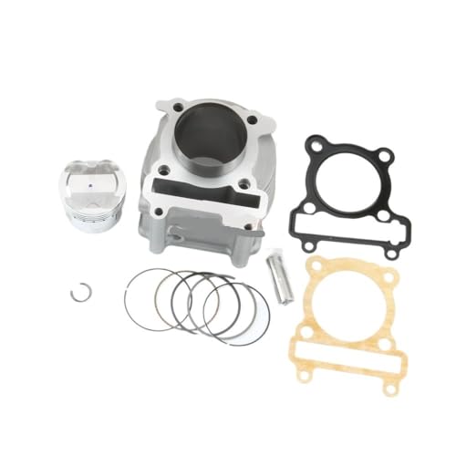Kit cylindre 155 cm³ à gros alésage 58,5 mm avec culasse 4 soupapes pour scooter 125