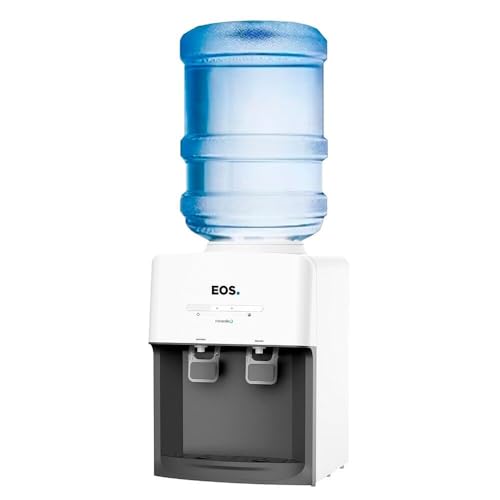 Bebedouro de Mesa para Garrafão Eos Mineralle Eletrônico Branco Ebe03b Bivolt
