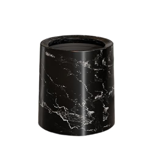 Caneca de basura negra mediana miniatura 6