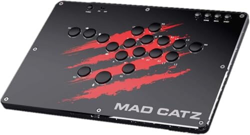 Manette arcade leverless MAD CATZ N.E.K.O. compatible PC et PS4 avec modes SOCD