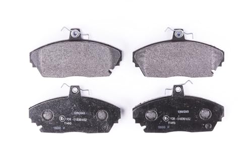 Kit de plaquettes de frein HELLA 8DB 355 011-781 T1493 pour véhicules TATA