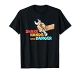 Shake Hands With Danger Retro Apparel T-Shirt