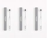 MASHIRO (マシロ) MASHIRO TOOTHBRUSH 歯ブラシ 3本 セット 日本製 ホワイトニング パウダー 先細 汚れ スパイラル毛 大人 ふつう やわらかい 歯垢 歯ぐき 大人歯ブラシ オーラルケア