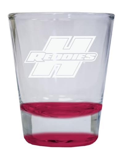 Vaso grabado Henderson State Reddies 2 oz rojo