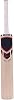 KLR Plus Kashmir Willow Cricket Bat, Handcrafted Grade R Willow with Web Tape Front  Sticker Back Kashmir Willow Handle, Red and Black, Medium