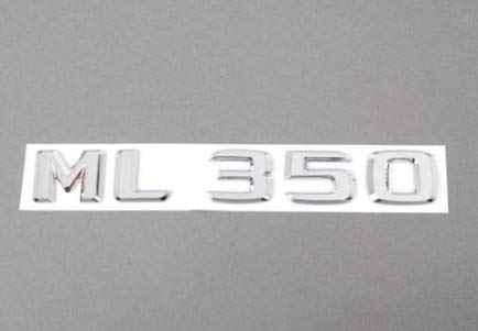 Pour Emblème de couvercle de coffre arrière MB M W164 A1648171215 d'origine