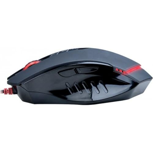 Miniatura 2 de A4tech V8m - Ratón Óptico, Usb, 3200 Dpi, Negro, Rojo