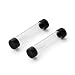 TwistyTM Glass Tubes x 2