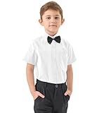 【Perfekte Passform】Verfügbar in Größen 98-176 (2-16 Jahre) Slim Fit mit regulärer Armlänge Rundum gesäumte Nähte für Langlebigkeit.