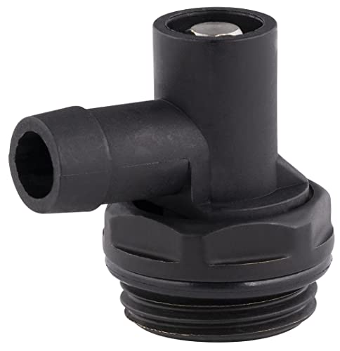 Robinet de Vidange d'Eau de Radiateur Couleur Noire - Mâle 15X21 (1/2) NOYON & THIEBAULT