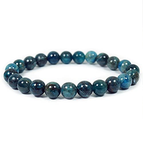 Image of Reiki Crystal Products Natural Crystal Stone 8 mm Round Bead Bracelet for Men & Women | Stretchable Gemstone Bracelet for Meditation, Yoga, Reiki & Daily Wear