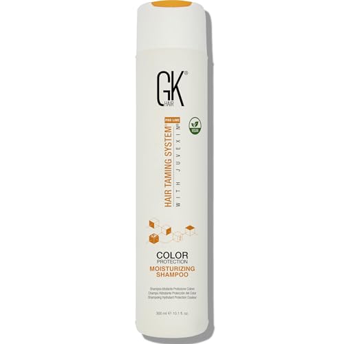 GK Hair Global Keratin Moisturizing Shampoo 300ml For Dry Damaged Frizzy And - Sulfate Paraben Free
