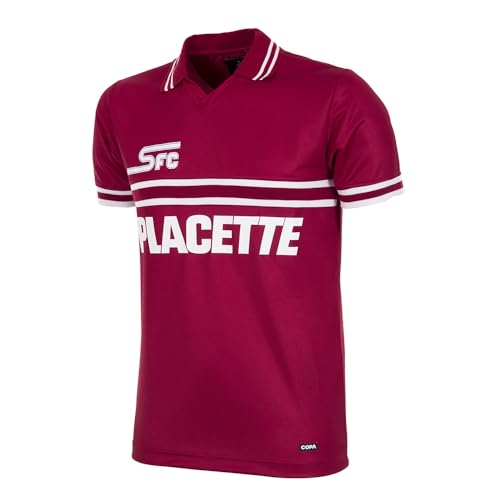 Maillot de Foot Rétro Servette FC 1984-85 vintage pour collectionneur de football