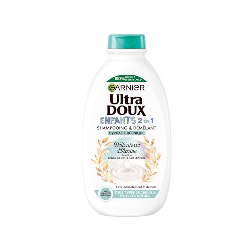 Shampooing d'avoine bio enfants hypoallergénique Garnier Ultra Doux 300 ml