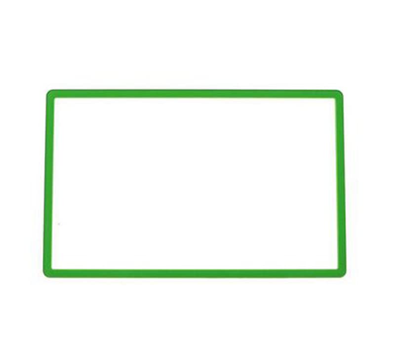 Image of Glass Up Screen Lens with Adhesive for 2DS Console Replacement (Green)