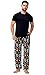 Arankhiger Adults Halloween Pj Bottoms Festival Funny Printed Lounge Pants Dancing Skeleton Jogger Bottoms L