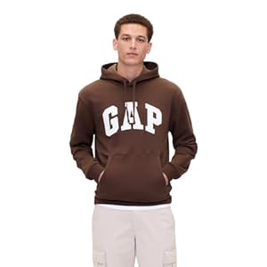 GAP mens Logo Pullover Hoodie