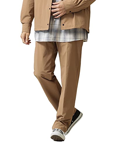 ナノ・ユニバース(nano・universe) CORDURAストレッチイージースラックスパンツ S ベージュ nano・u...