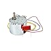 SHANGMAOYO Mini Moteurs Moteur synchrone 2. 5RPM 8W 50-KTYZ AC 220V Moteur d'engrenage synchrone à Aimant Permanent Outils mécaniques