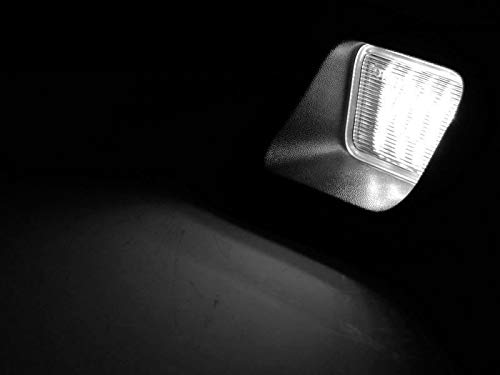 License Plate Lights LED compatible with Dodge Ram 1500 2500 3500 2003 2004 2005 2006 2007 2008 2009 2010 2011 2012 2013 2014 2015 2016 2017 2018 GV-2078 Number Plate Lights License Plate Light