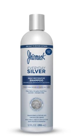 New Jhir~mack Everyday Silver Daily Restorative Shampoo for Gray Hair, 12 fl oz