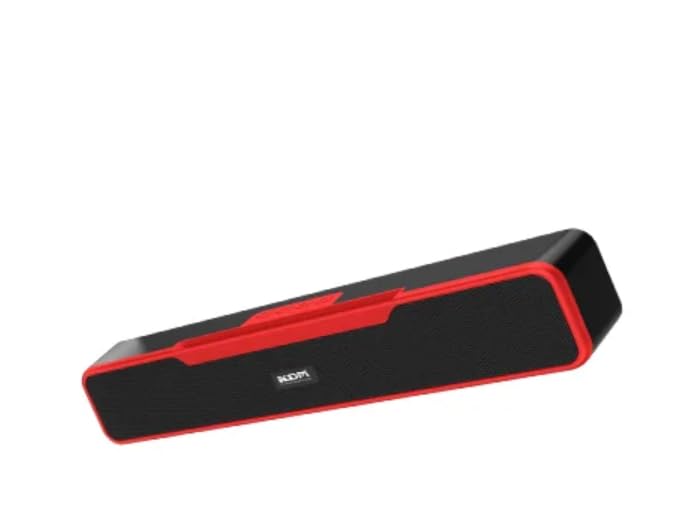 KDM 88 DiscoBar Portable Bluetooth Speaker with Mobile Stand, 10W (5W×2) Hi-Fi Sound, TWS Pairing, FM Radio, 5H Playtime, USB/TF/AUX, Type-C Fast Charging,Black-image-15