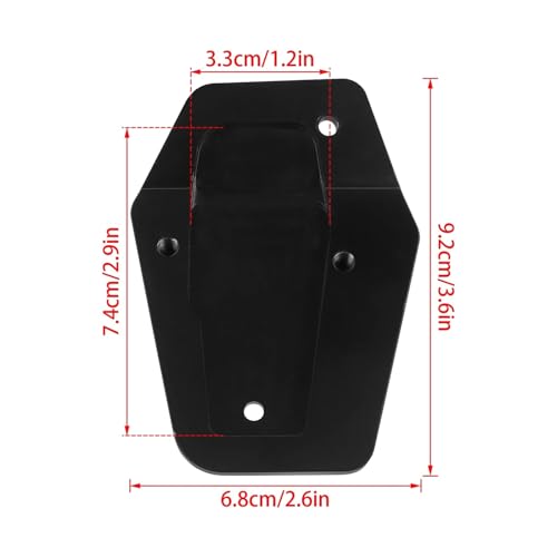 Plaque d'extension pour béquille Nightster 975 support de précision CNC - 4