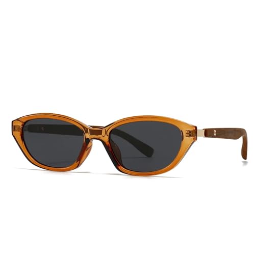 Lunettes de soleil rondes orange unisexes pour protéger vos yeux avec élégance