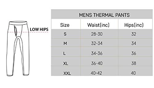 image for Real Essentials 3-Pack: Men's Thermal Underwear Pants Set Warm Long Jo