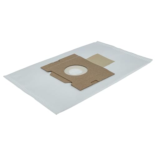 vhbw 10x Staubbeutel kompatibel mit Fakir S 200, S 200 electronic, S 250 Staubsauger - Mikrovlies, 29cm x 17,9cm Weiß