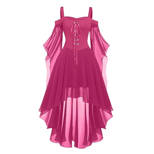 Robe gothique femme pour cosplay médiéval et costume halloween