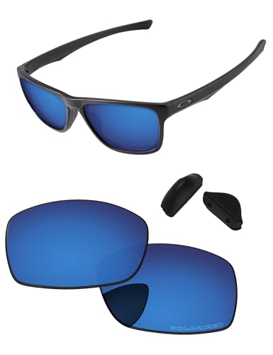 Image of Replacement Lenses & Nose Pieces for Oakley Holston OO9334 Sunglass - Precision Fit, UV Block & Impact Resistant