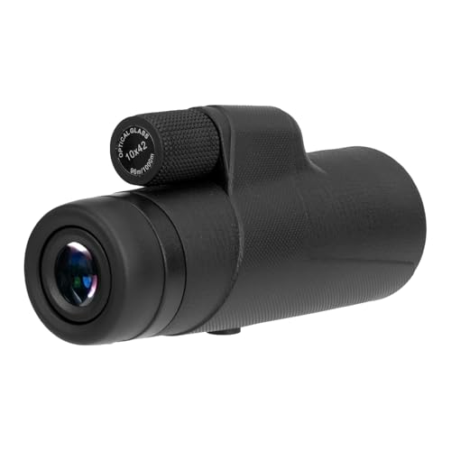 Tubkikare Monokulärt Teleskop Med Stativ 8X42/10X42 Med Telefonadapter For Fågelskådning Tillgängligt For Konserter Vokalrecital Kraftfullt Okular Och FöRstoringsglas(10x 42)