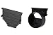 Produktbild ACO Hexaline Ablaufset horizontal Zubehör Anschluß Entwässerungsrinne Ablauf Rinnen