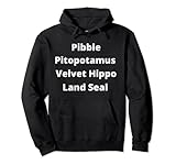 pibble mamma pitopotamus papà pitbull regalo amante felpa con cappuccio