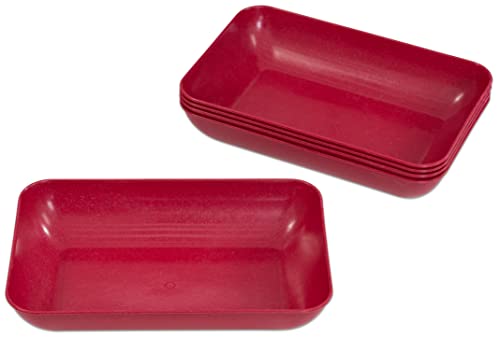 Betzold Materialschalen aus treeNside-Material - Set 5 Stück Bastelschalen Kindergarten