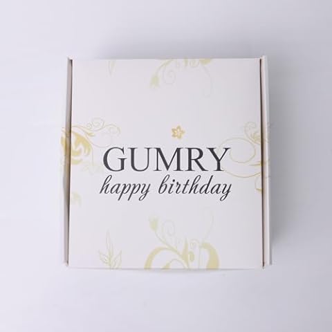 Gumry Gift Box 7.8" x 7.8" x 3.9", Gift Box for Presents,Bridesmaid Gifts Box,Cute Box,Birthday Gift box,Luxury for Gift Packaging Cover