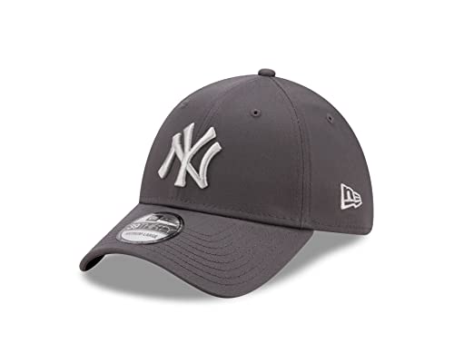 New Era York Yankees Basecap Grau 39Thirty Teamlogo Kappe MLB - L-XL (7 1/8-7 5/8)